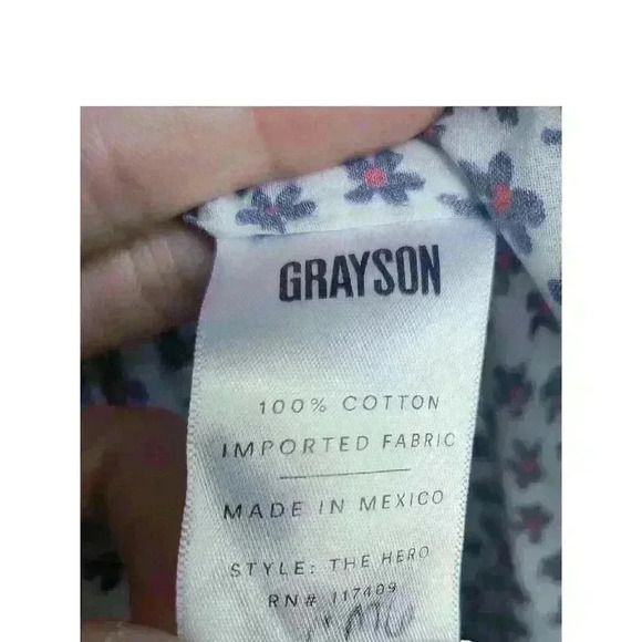 Athropologie Grayson The Hero Button-down Size XS - Picture 9 of 11